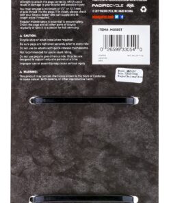 Mongoose Freestyle Steel Pegs, Compatible for Most BMX Bike and Freestyle Bicycle Axles, Set of Two, Chrome 6 81FaGhNWG1S