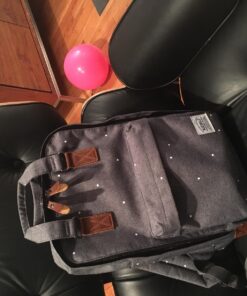 KAUKKO Stylish Oxford Fabric Backpack Travel Rucksack lightweight Hiking Bag Satchel(K1007 BLUE) 15 81FaQ3ufH3L