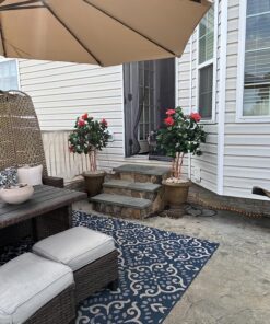 Nearly Natural 4’ Hibiscus Artificial Tree, 4ft, Green 26 81Fav8TJxjL