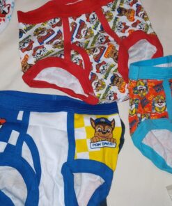 Paw Patrol Boys' 100% Combed Cotton Underwear Multipacks with Chase, Skye, Rubble & More in Sizes 18m, 2/3t, 4t, 4, 6, 8 7-pack Brief 40 81FdLnN6Z3L