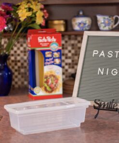 Microwave Pasta Cooker - The Original Fasta Pasta - No Mess, Sticking or Waiting For Boil 30 81FeYfK maL