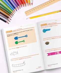 Spectrum Critical Thinking for Kindergarten Math Workbook—Grade K State Standards, Counting Numbers, Learning Shapes, With Answer Key for Homeschool or Classroom (128 pgs) 19 81FfB7rE82L