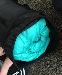 TETON Sports Cascade Double Sleeping Bag; Lightweight, Warm and Comfortable for Family Camping, Teal, 87" x 60" Cascade Double-Wide 39 81FfFE92wnL