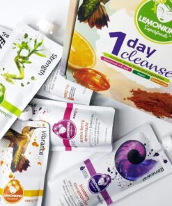 LEMONKIND 1-Day CORE Cleanse: Kickstart Weight Management & Banish Bloating - Effortless Detox with Plant-Based, Non-GMO and Gluten-Free Juices - 8 Refreshing Flavors Core Cleanse (1 Day) 32 81FgJlntYPS