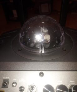 Wireless Karaoke Machine for Adults, TONOR PA System Portable Bluetooth Singing Speaker with Dual Wireless Microphones Microfono, Disco Ball for Home Karaoke, Party, Class and Church K20 Black 46 81Fh7JBWQBL