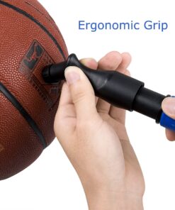 MIRACOL Dual Action Ball Pump with 5 Replacement Needles, Sturdy and Portable Design Air Pumps, Best for Basketball, Soccer, Volleyball, Rugby and Other Inflatables 13 81FiLwfO4NL