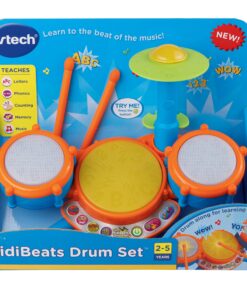 VTech KidiBeats Kids Drum Set, Orange Standard Packaging 25 81FiVbMALS