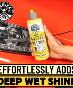 Chemical Guys WAC_201_16 Butter Wet Wax, Deep Wet Shine for Cars, Trucks, SUVs, RVs & More, 16 fl oz, Banana Scent 16 oz 31 81Fj7WKMxPL
