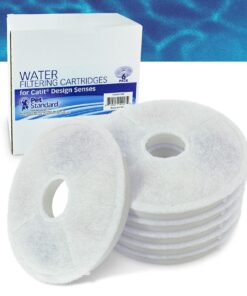 Alternative view of PET Standard Filters for Catit Design Senses Fountains and Catit Flower Fountains, Pack of 6