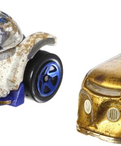 Hot Wheels Star Wars Rogue One Battle Damaged C-3P0 and R2-D2 Character Car (2-Pack) 9 81Fkm1iIeGL