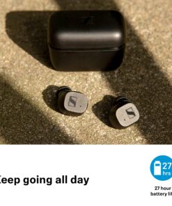 Sennheiser Consumer Audio CX True Wireless Earbuds - Bluetooth In-Ear Headphones for Music and Calls with Passive Noise Cancellation, Touch Controls, Bass Boost, IPX4 and 27-hour Battery Life, White Small True wireless earphone 11 81Fkyjb24cS