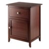 Winsome Wood Eugene Accent Table, Walnut FURNITURE 72 81FlttYf4WL