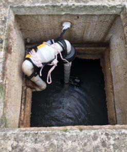 Zoeller Waste-Mate 267-0001 Sewage Pump, 1/2 HP Automatic – Heavy-Duty Submersible Sewage, Effluent or Dewatering Pump Green 31 81FmH680HFL