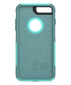 OTTERBOX COMMUTER SERIES Case for iPhone 8 PLUS & iPhone 7 PLUS (ONLY) - Retail Packaging - AQUA MINT WAY (AQUA MINT/MOUNTAIN RANGE GREEN) AQUA MINT WAY (AQUA MINT/MOUNTAIN RANGE GREEN) Standard Packaging 20 81FmRXxxjeL 2