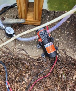 Seaflo 12V DC 1.2 GPM 35 PSI 21-Series Diaphragm Water Pressure Pump for Caravan/RV/Boat/Marine 14 81FnQkuw5L