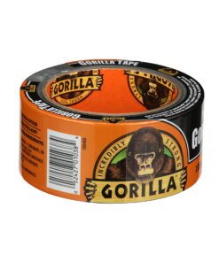 Alternative view of Gorilla Black Duct Tape, 1.88" x 12 yd, Black, (Pack of 1) 1 Pack