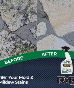 RMR-86 Instant Mold Stain and Mildew Stain Remover Spray - Scrub Free Formula, 32 Fl Oz 32 Fl Oz (Pack of 1) 31 81FoEo4I4CL