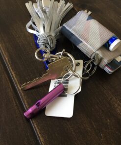 TruePower 40-0455 Aluminum Emergency Whistle/Survival Whistle with Keychain 5 whistles 9 81Fpx0oqR4L