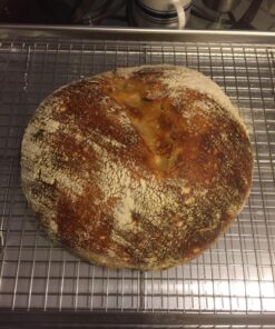 9 Inch Bread Banneton Proofing Basket - Baking Bowl Dough Gifts for Bakers Proving Baskets for Sourdough Bread Scraper Tool Starter Proofing 9 inch White Scraper 51 81FqZqo4O6L