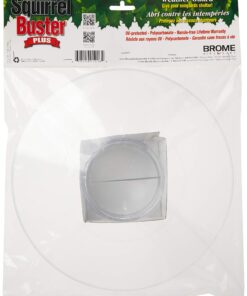 Weather Guard for Squirrel Buster Plus Bird Feeder (FEEDER NOT INCLUDED) 13" Diameter 26 81Fv4ZUcpZL