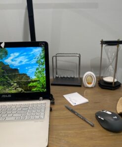 PowerTRC Newtons Cradle Balance Balls 7 1/4" | Science Physics Gadget | Desk Toys & Accessories 23 81Fw3hlN0aL