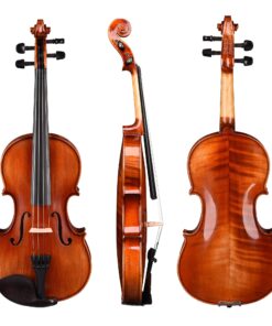 Vif Full Size 4/4 Violin Handmade Stradivari 1721 Copy German Style Fiddle Case Bow Music Hobby with Bag 4/4 & Polishing 24 81Fx1lTVLEL 1