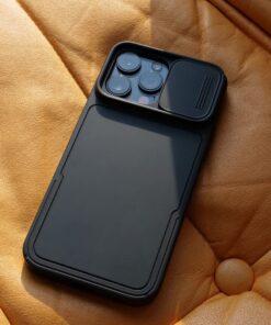Simtect Designed for iPhone 14 Pro Max Case with Sliding Camera Cover, Shockproof & Mil-Grade Protective Phone Case for iPhone 14 Pro Max 6.7"- Black 1. Space Black 71 81FxGIKNdcL 1