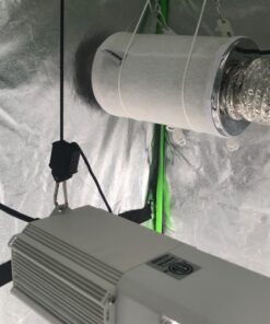 VIVOSUN 4 Inch Air Carbon Filter Smellines Control with Australia Virgin Charcoal for Inline Duct Fan, Grow Tent, Pre-filter Included, Reversible Flange 4" x 12" 34 81Fy1gEjQOL