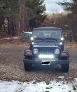 Senlips 126W 20 inch Spot&Flood Combo Off Road Bar Fog Lights Waterproof Bar Led Driving Vehicle Lamp for Trucks ATV UTV Boat 36 81Fy1nzcjkL