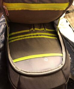 Evecase Large DSLR Camera/Laptop Travel Backpack Bag w/Rain Cover for Mirrorless, 4/3 Micro Four Third, Compact, Interchangeable Lens Digital Camera 18*12*8 inch Black 53 81G C2KQaWL