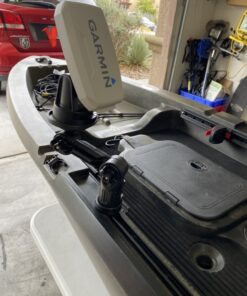 Yak Attack Round Base Fish Finder Mount, Black - FFP-1005 20 81G03l6yI2L