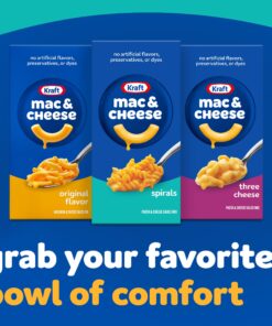 Kraft Spirals Original Macaroni & Cheese Dinner (5.5 oz Box) 20 81G1Zue7WlL
