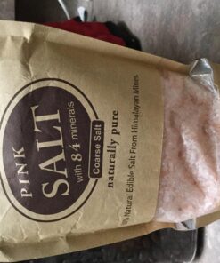 SALT 84 Himalayan Chef Pink Salt, Fine Grain, 1 Pound (Pack of 1) Pink Salt Fine Grain 1 Pound (Pack of 1) 36 81G31Ke6RYL