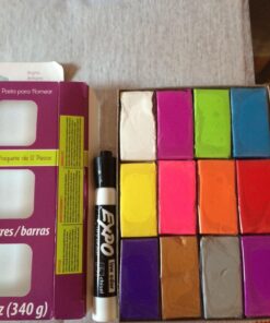 Sculpey III 12 Bright Colors of Polymer Oven-Bake Clay, Non Toxic 12 oz., great for modeling, sculpting, holiday, DIY & school projects.Great for kids & beginners! 34 81G3JUCZJPL