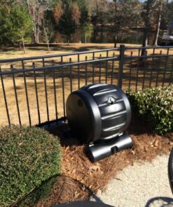 The Most Beautiful Composter in The World in Black, Made in America, Food Safe, BPA and Rust Free, No Assembly Required, Envirocycle Composting Tumbler Bin and Compost Tea Maker … 35 US Gallon 44 81G44ebFAzL