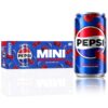 Pepsi Wild Cherry Soda Mini Cans, 7.5 Ounce Mini Cans (10 Pack) (Packaging May Vary) 40 81G46 Mnz7L