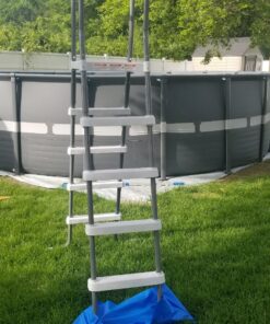 INTEX 26329EH Ultra XTR Deluxe Above Ground Swimming Pool Set: 18ft x 52in – Includes 2100 GPH Cartridge Sand Filter Pump – SuperTough Puncture Resistant – Rust Resistant – Easy to Assemble 44 81G5LInxBfL