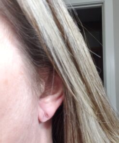 Lobe Wonder - The ORIGINAL Ear Lobe Support Patch for Pierced Ears - Eliminates the Look of Torn or Stretched Piercings - Protects Healthy Ear Lobes from Tearing - 60 Patches - Clear & Latex-Free 45 81G5NfI85FL