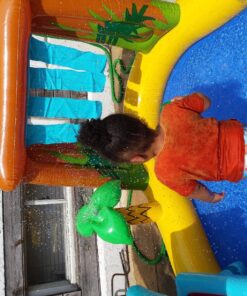 Intex Dinosaur Inflatable Play Center, 98in X 75in X 43in, for Ages 2+ 65 81G6iDHbRvL