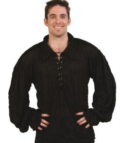 RG Costumes Men's Renaissance Shirt One Size Black