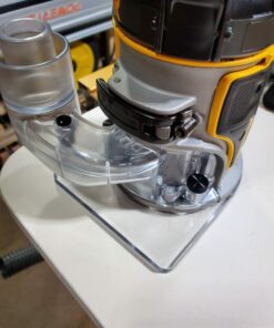 DEWALT Router Dust Collection Adapter for Fixed Base Routers (DNP615) 21 81G6xpMxZsL