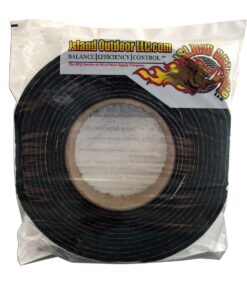 FireBlack34 for Big Green Egg Small Medium & Mini 3/4 x 1/8 Black Hi Temp BBQ Smoker Gasket 15 ft 28 81G7fE8CzkL 2