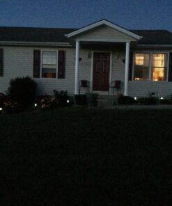 Pure Garden 82-5629 Solar Powered Outdoor Lights  LED Stake Spotlight Fixture, 13.5", Black, 8 Set 15 81G7h0P0VHL