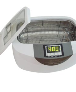 iSonic P4820-WSB Commercial Ultrasonic Cleaner, 2.6Qt/2.5L/White Color, Stainless Steel Wire Mesh Basket, 110V 02. P4820-WSB 12 81G7htz rNL