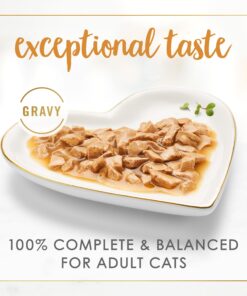 Purina Fancy Feast Gravy Lovers - 3 oz. Can Chicken Hearts & Liver 3.00 Ounce (Pack of 24) 15 81G9L4KM2sL
