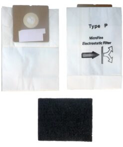 Alternative view of EnviroCare Replacement Micro Filtration Vacuum Bags Designed to fit Royal AiroPro Type P Canisters 7 bags and 1 Filter