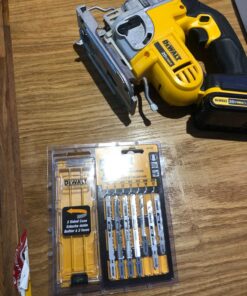 DEWALT Jigsaw Blades Set with Case, T-Shank, 14-Piece (DW3742C) 19 81GCbsMD2cL