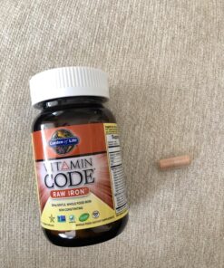 Vitamin Code Raw Iron 30ct Capsules 30 81GE7x0fOGL