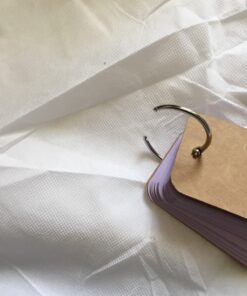 Koogel 300 Pieces 2.2 x 3.5 Inches Multicolor Kraft Paper Binder Ring Easy Flip Flash Card/Study Cards/Memo Scratch Pads/Bookmark/DIY Greeting/Index Card Stock/Note Card(50 Sheets per Set) 300 --multicolored 60 81GFF9DjtL