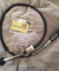 Dremel Flex Shaft Rotary Tool Attachment with Comfort Grip and 36” Long Cable - Engraver, Polisher, and Mini Sander- Ideal for Detail Metal Engraving, Wood Carving, and Jewelry Polishing ,225-02, Grey Shaft attachment 69 81GFOgn5u6L